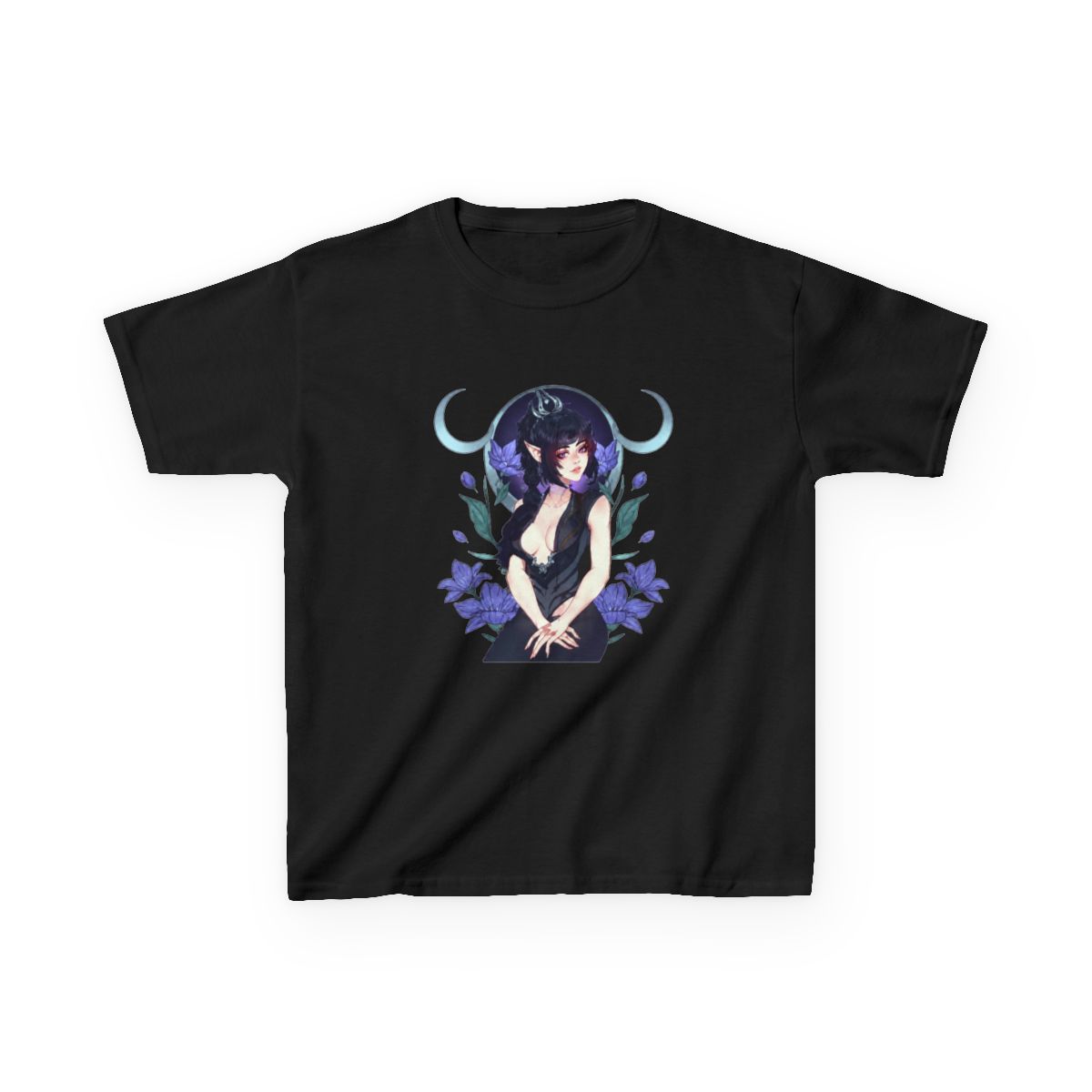 Baldur's Gate 3 Shadowheart Kids T-Shirt - alternate angle 2, merchandise