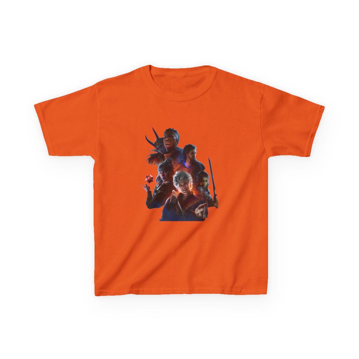 Baldur's Gate 3 Kids T-Shirt - alternate angle 5, merchandise