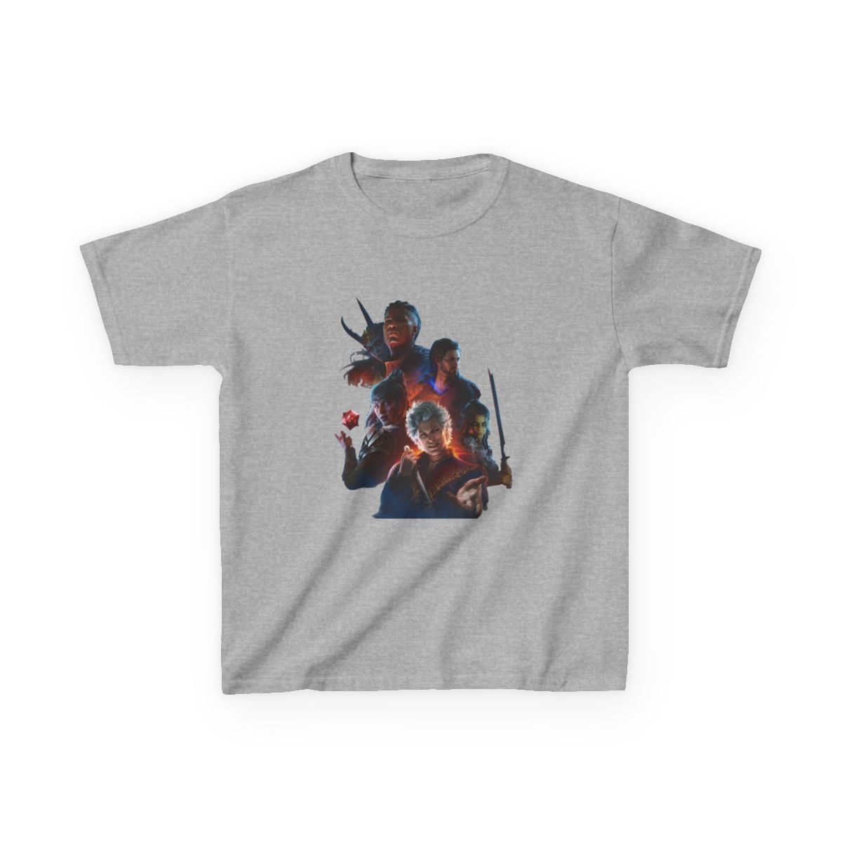 Baldur's Gate 3 Kids T-Shirt - alternate angle 3, merchandise
