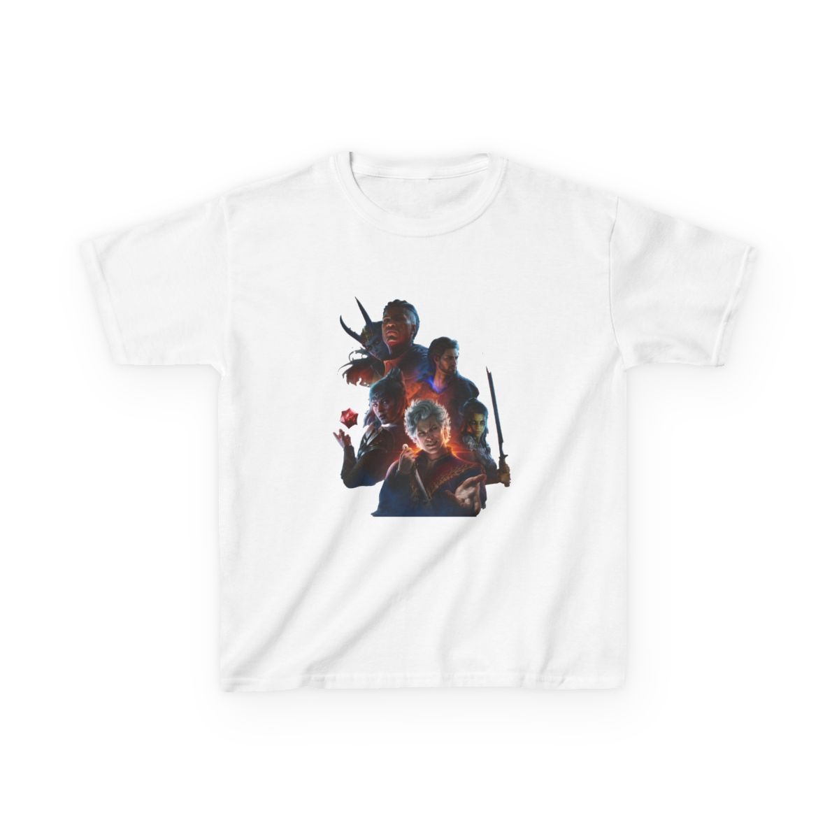 Baldur's Gate 3 Kids T-Shirt - alternate angle 2, merchandise