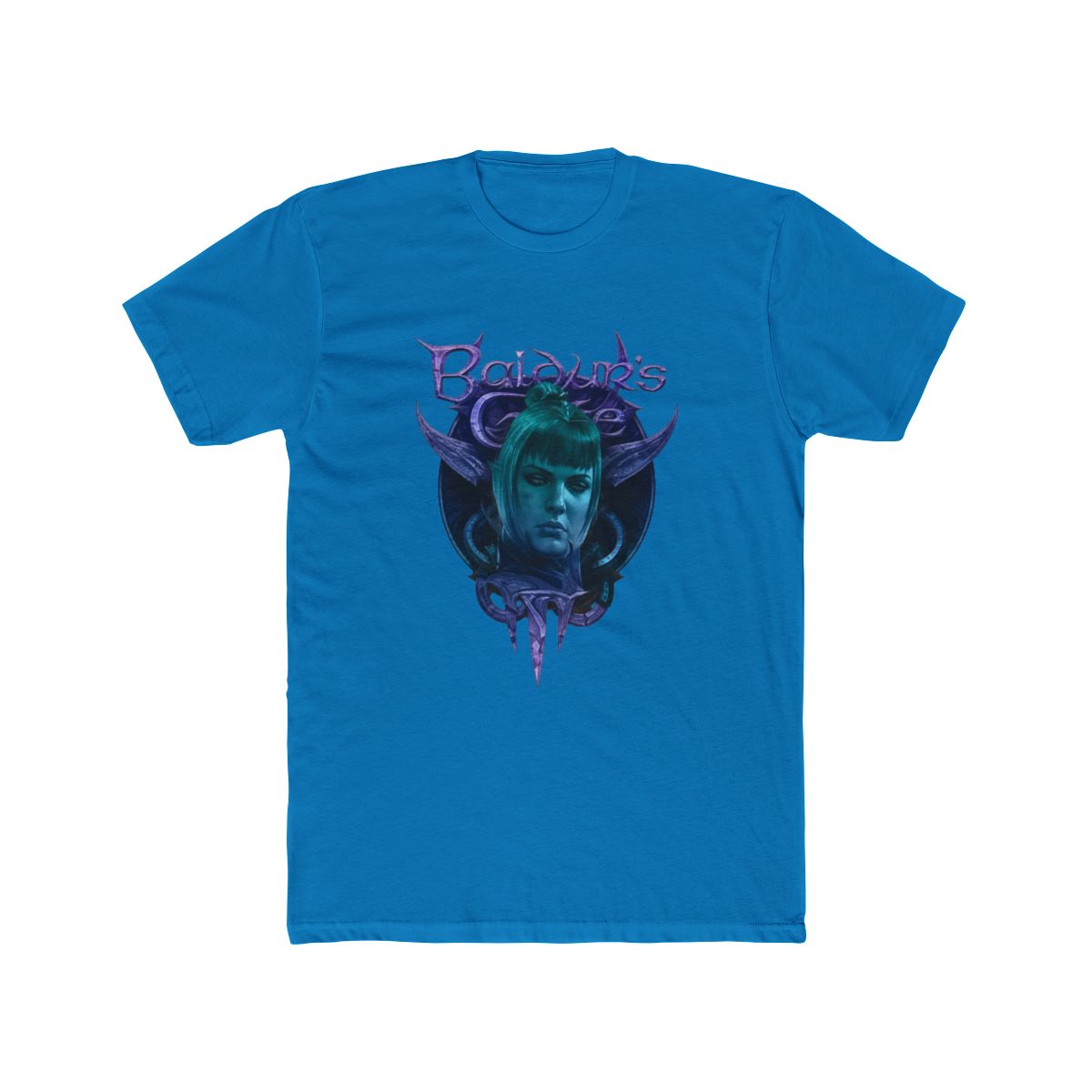 Shadowheart Baldurs Gate 3 Basic Dark T Shirt | Baldur's Gate 3 - alternate angle 2, merchandise
