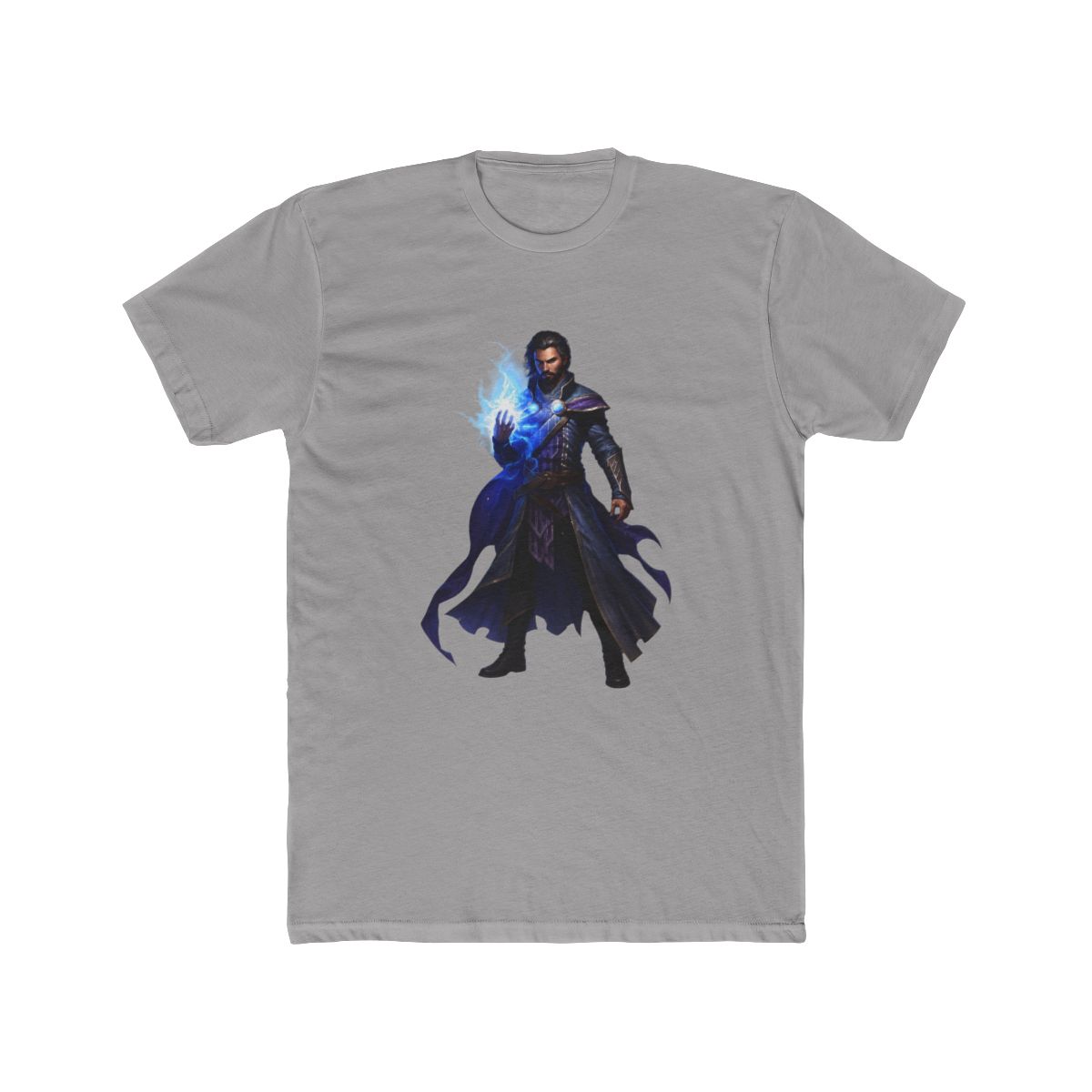 Gale, the Legendary Wizard of Waterdeep. Baldur's Gate 3 inspired funart T Shirt - alternate angle 2, merchandise